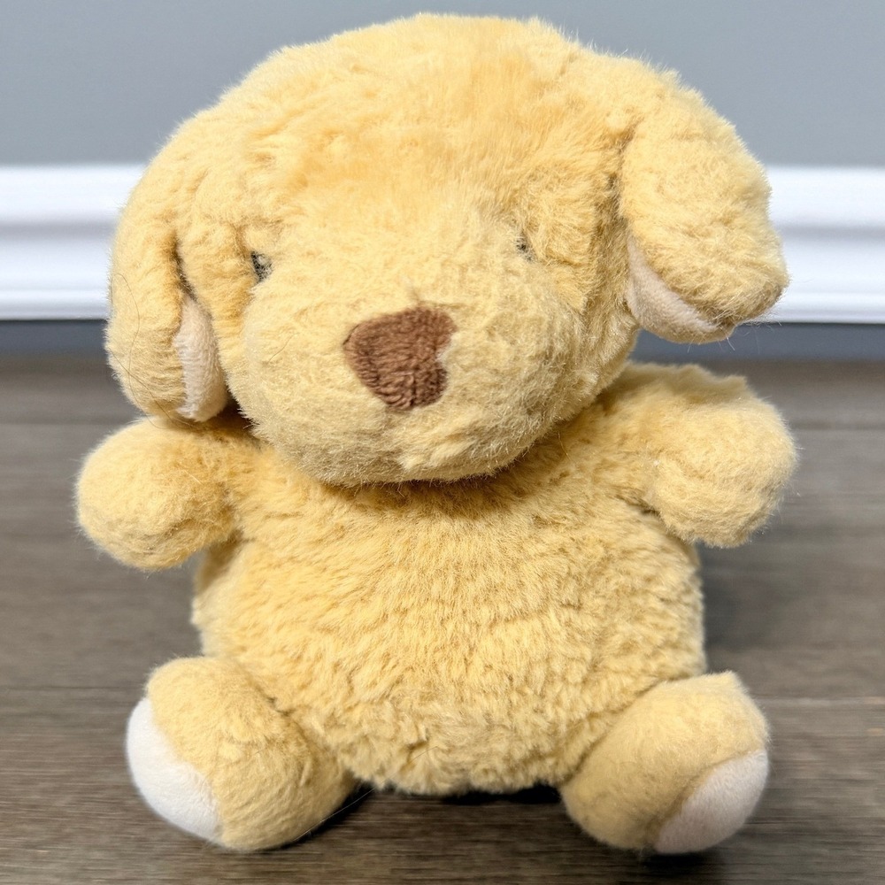 Mon Ami Weighted Bottom Peanut Petit Puppy Plush